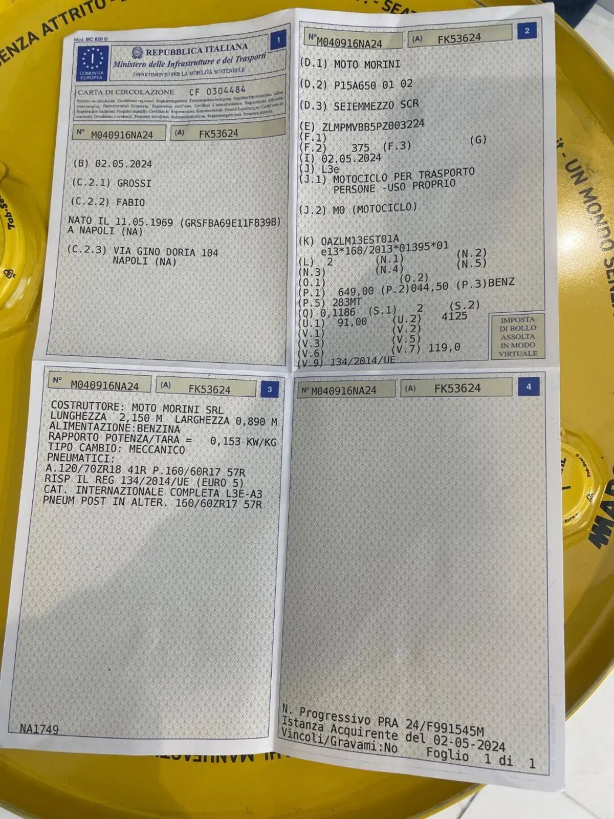 Moto Morini SEIEMMEZZO SCR (2022 - 26) (5)