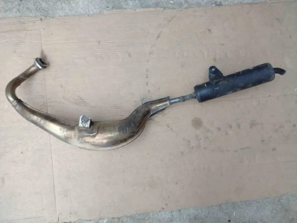 Scarico completo Derbi Senda 50 R DRD Marmitta Ori (2)