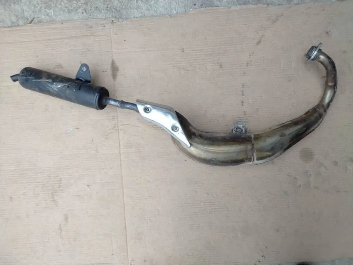 Scarico completo Derbi Senda 50 R DRD Marmitta Ori (3)