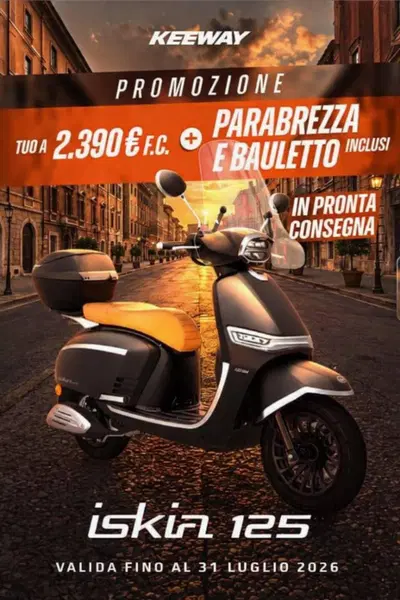 Keeway Motor Iskia 125 (2023 - 26) nuova