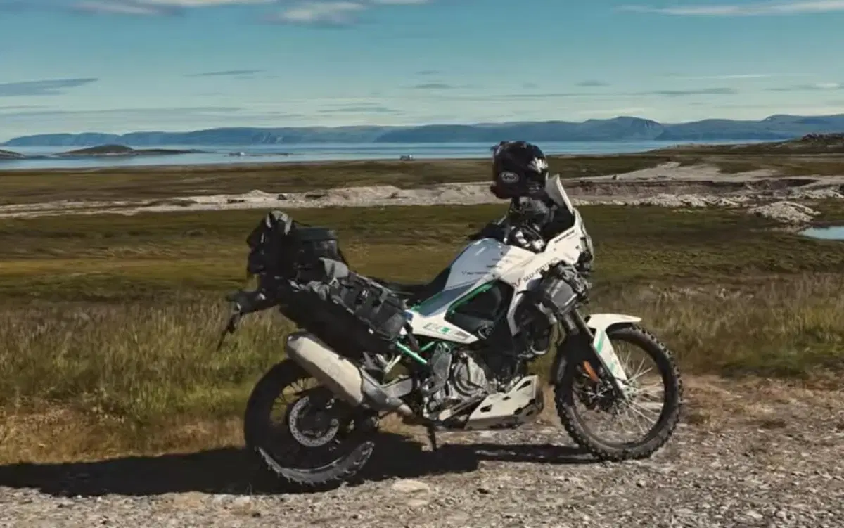 Con la Kawasaki KLE 500 alla Parigi-Caponord [VIDEO]