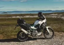 Con la Kawasaki KLE 500 alla Parigi-Caponord [VIDEO]
