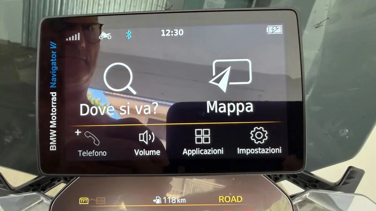 Navigatore Moto BMW Garmin