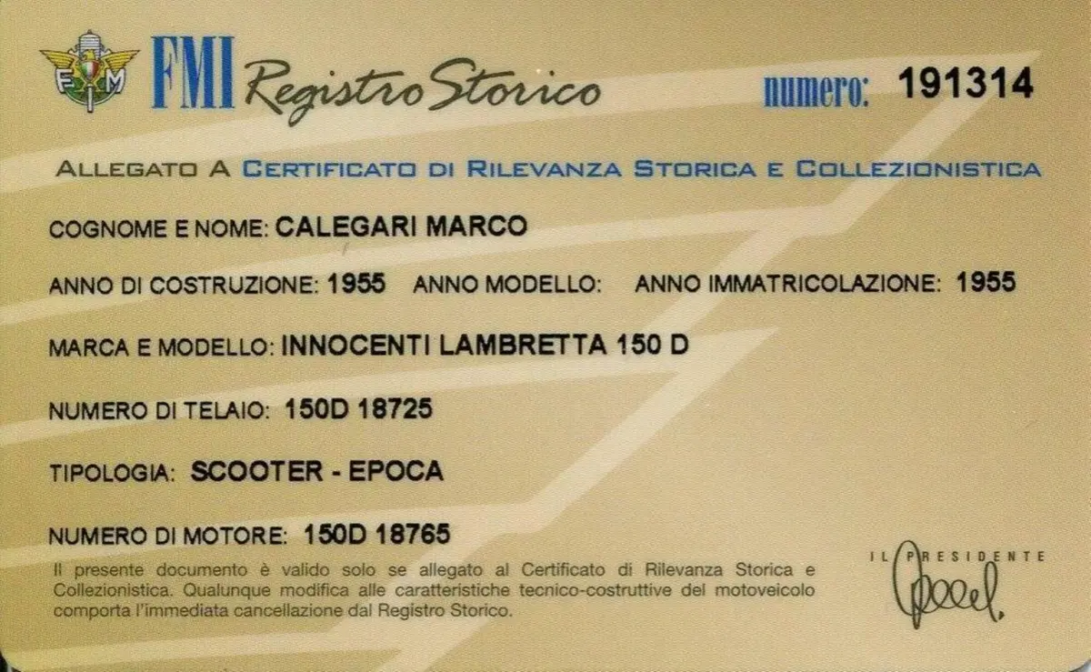 Innocenti Lambretta 150 D (7)