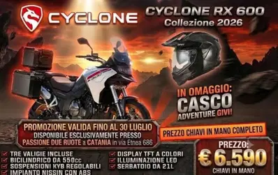 Cyclone RX600 (2025 - 26) nuova