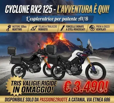 Cyclone RX2 (2026) nuova