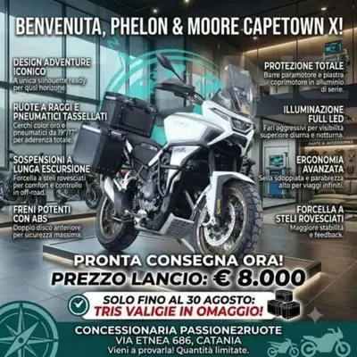 Phelon &amp; Moore Motors Capetown 7X (2025 - 26) nuova