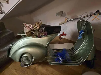 Piaggio Vespa 125 faro basso Bacchetta V1T d'epoca