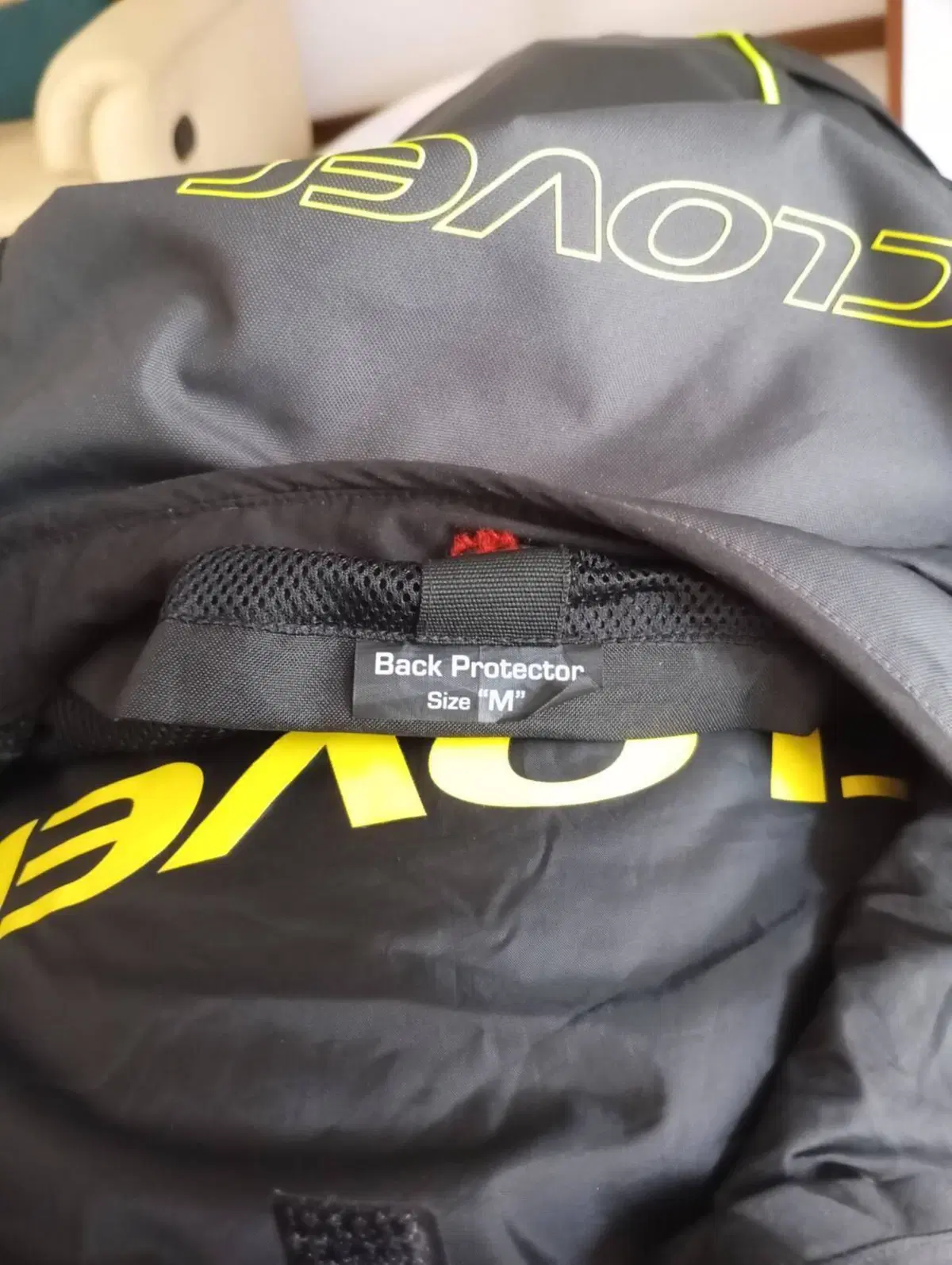 Giacca Moto Clover taglia XL con paraschiena (7)