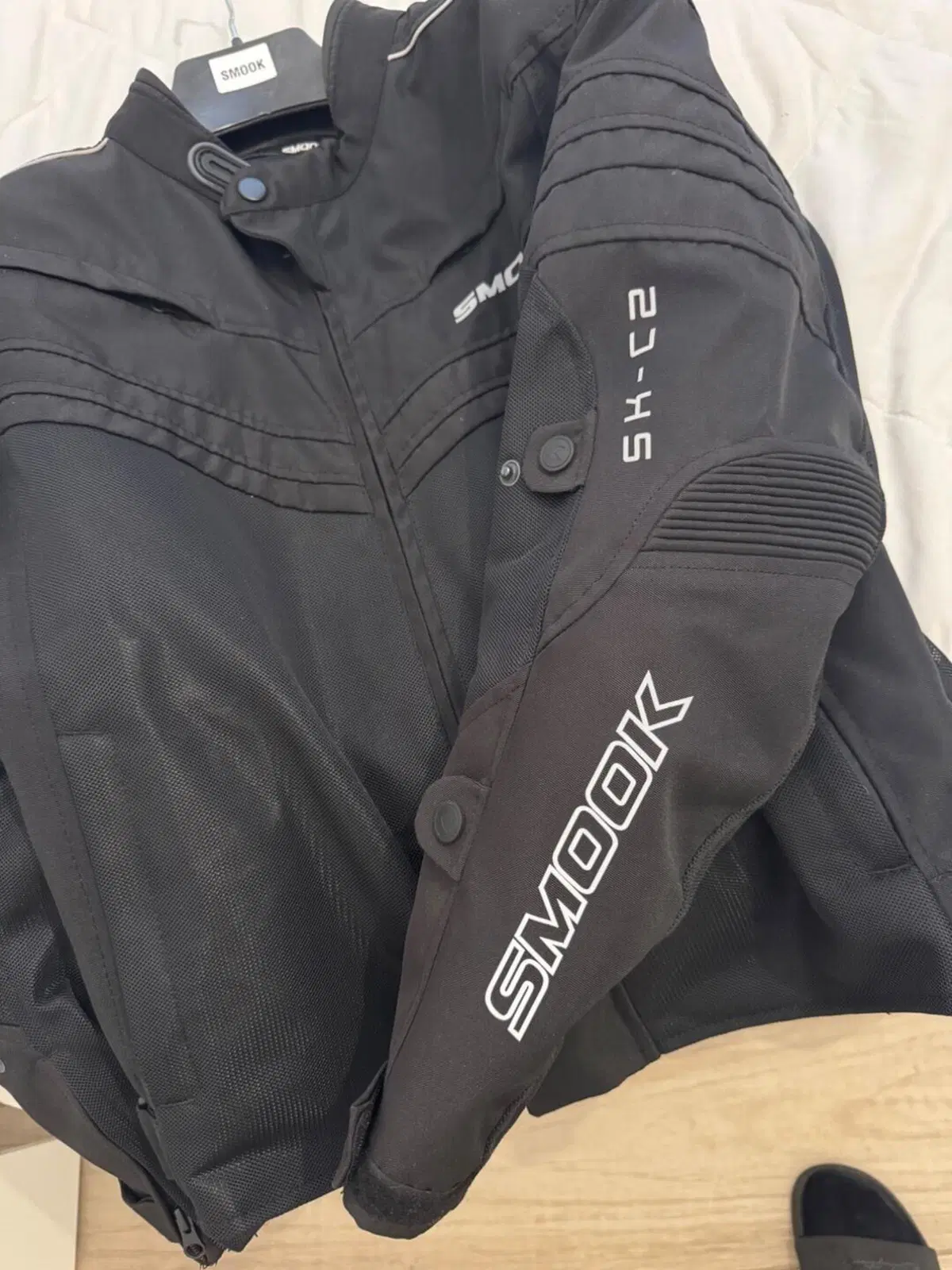 Giubbotto moto marca Smook 100 % (5)