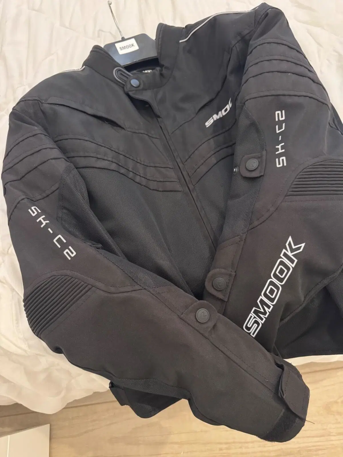 Giubbotto moto marca Smook 100 % (6)