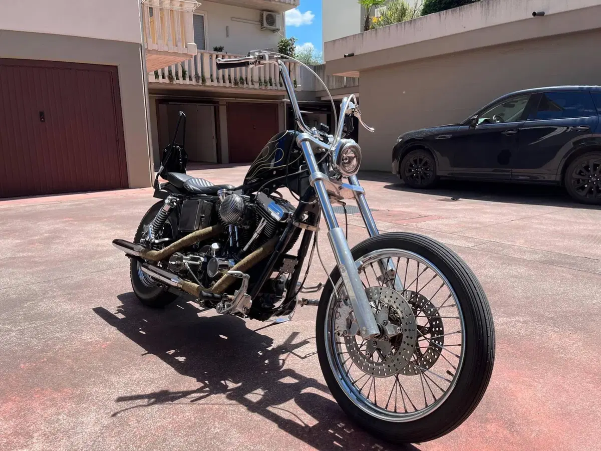 Harley-Davidson 1340 Wide Glide (1993 - 99) - FXD (4)