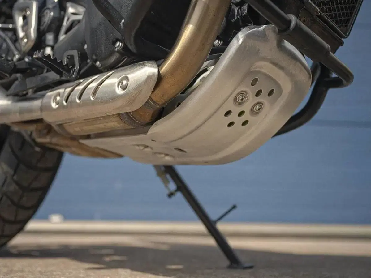 Paracoppa in alluminio per Triumph Speed 400 e Scr (2)