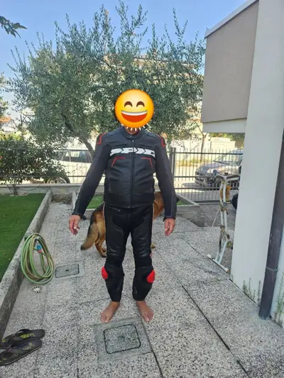 Vendo Tuta in pelle Spidi spezzata giacca e pantal