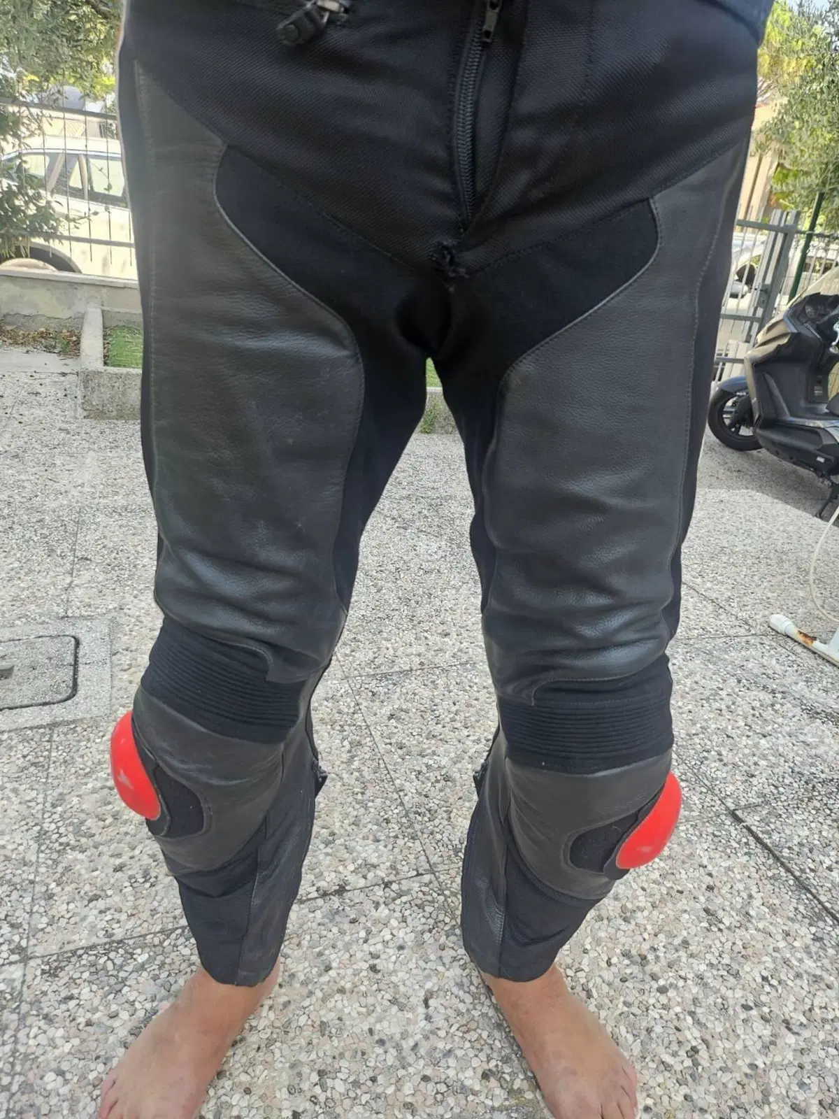 Vendo Tuta in pelle Spidi spezzata giacca e pantal (7)