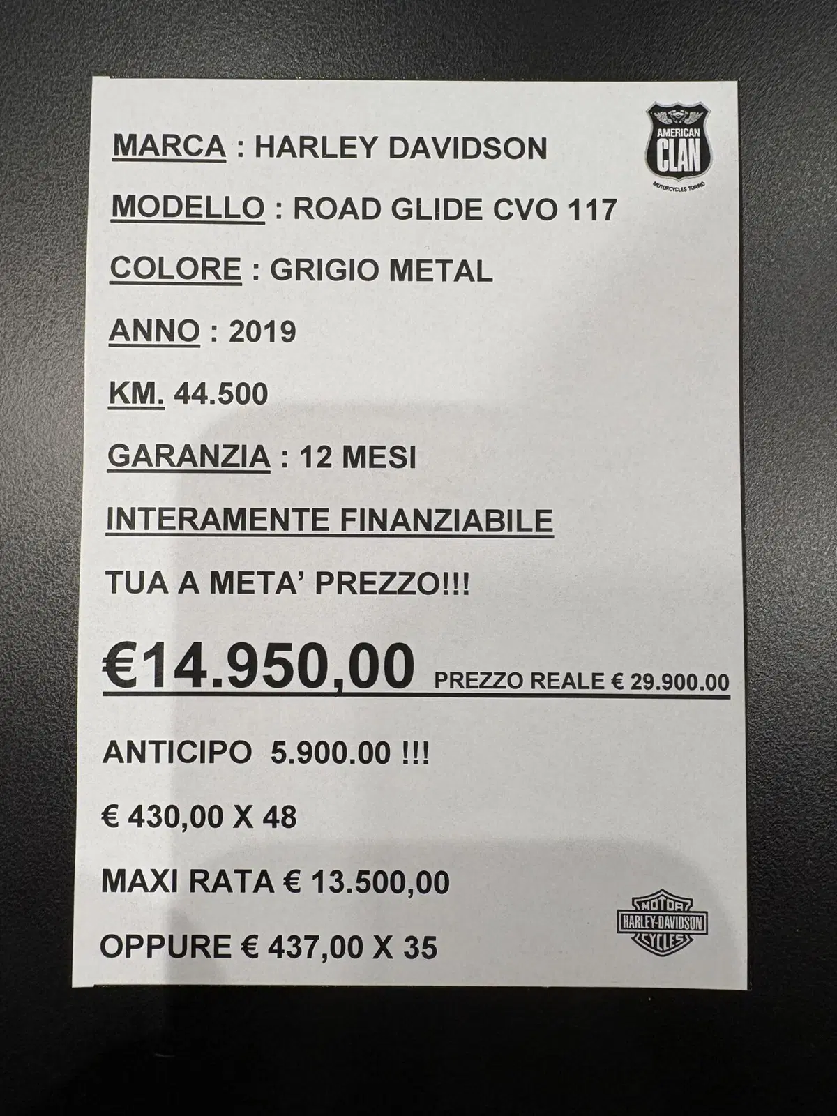 Harley-Davidson 117 Road Glide (2018 - 19) - FLTRXSE (2)