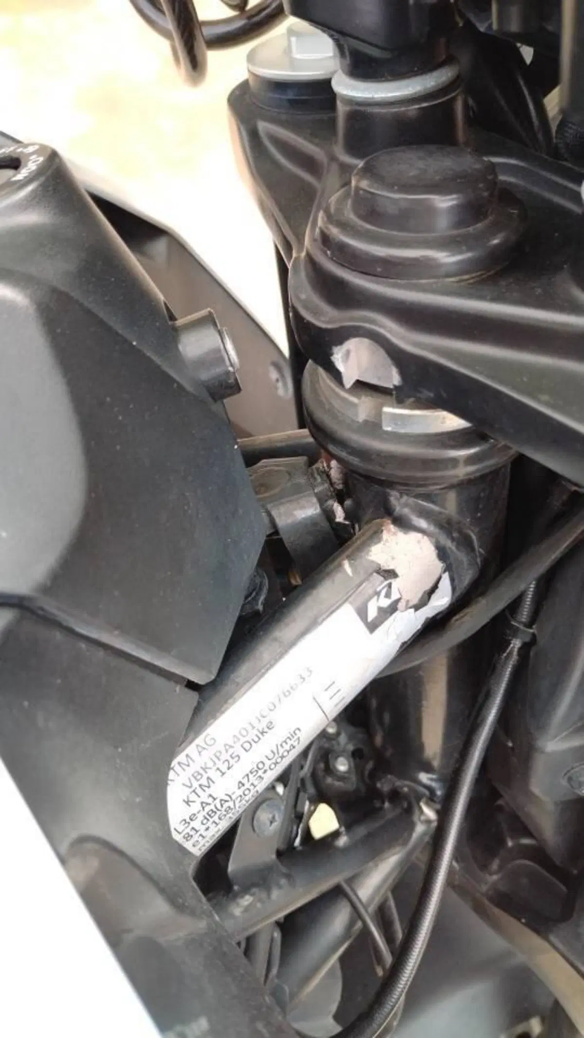 KTM 125 Duke ABS 2017 2020 Per Ricambi Usati Compo (6)