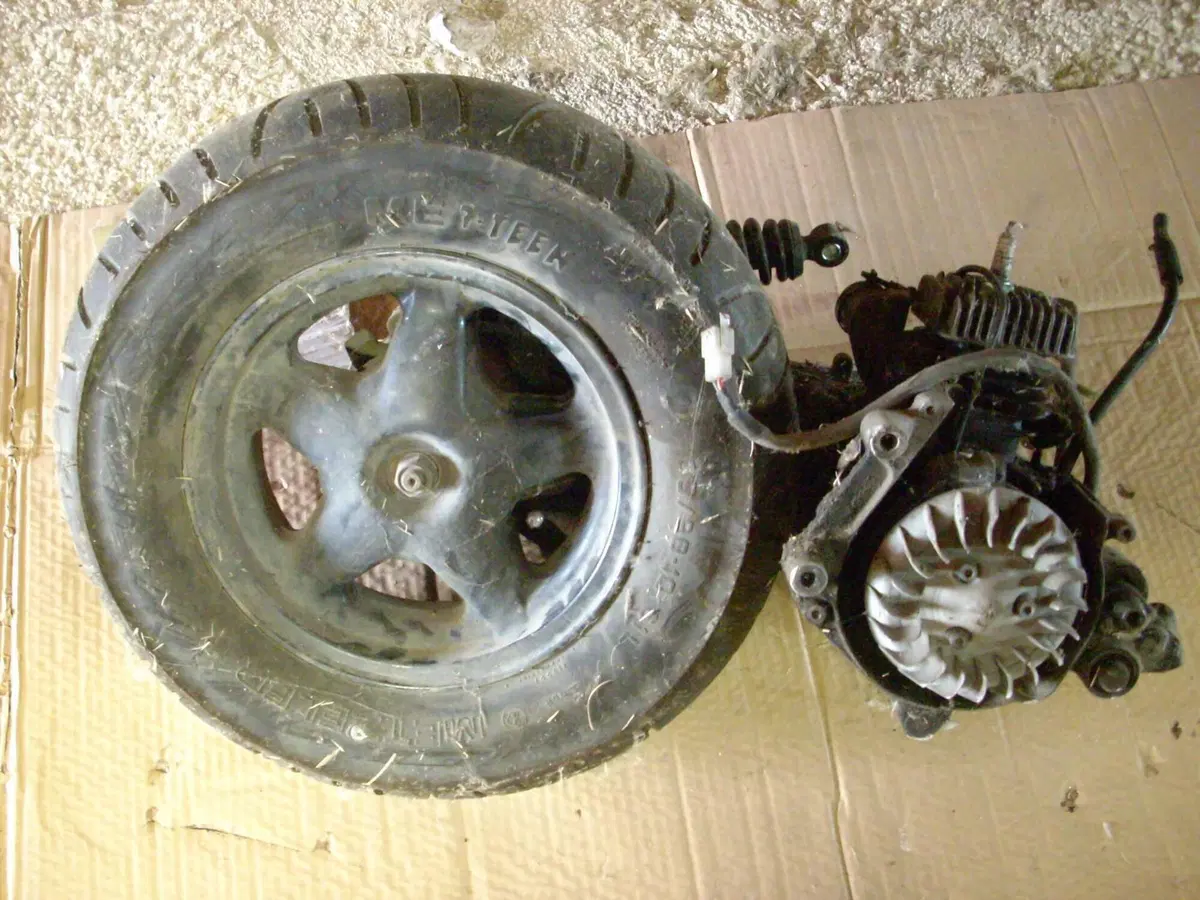 Ricambi Usati MBK Booster 50 Motore Cerchi Forcell (4)
