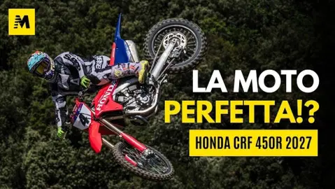 Honda CRF 450R 2027: più potente e più leggera. Ma sulla terra come va? - il test di Moto.it