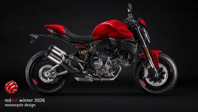 Ducati Monster conquista il Red Dot Design Award 2026