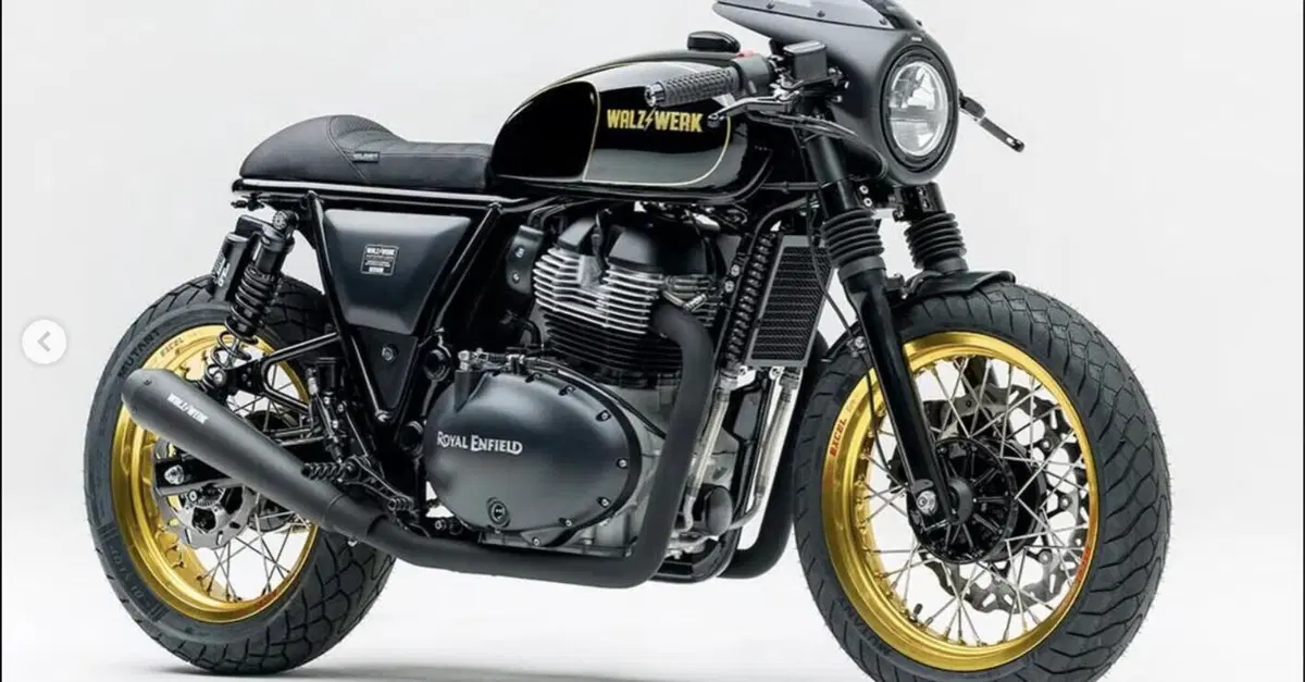 Il debutto di Markus Walz con Royal Enfield &egrave; una caf&egrave; racer nera e pura