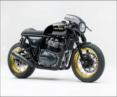 Il debutto di Markus Walz con Royal Enfield &egrave; una caf&egrave; racer nera e pura