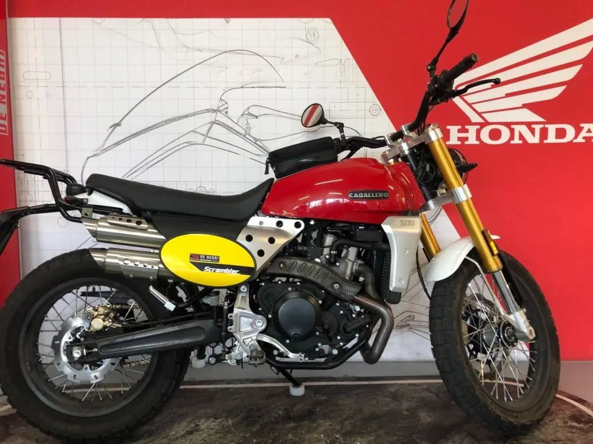 Fantic Motor Caballero 500 Scrambler 4T (2018 - 21) (7)