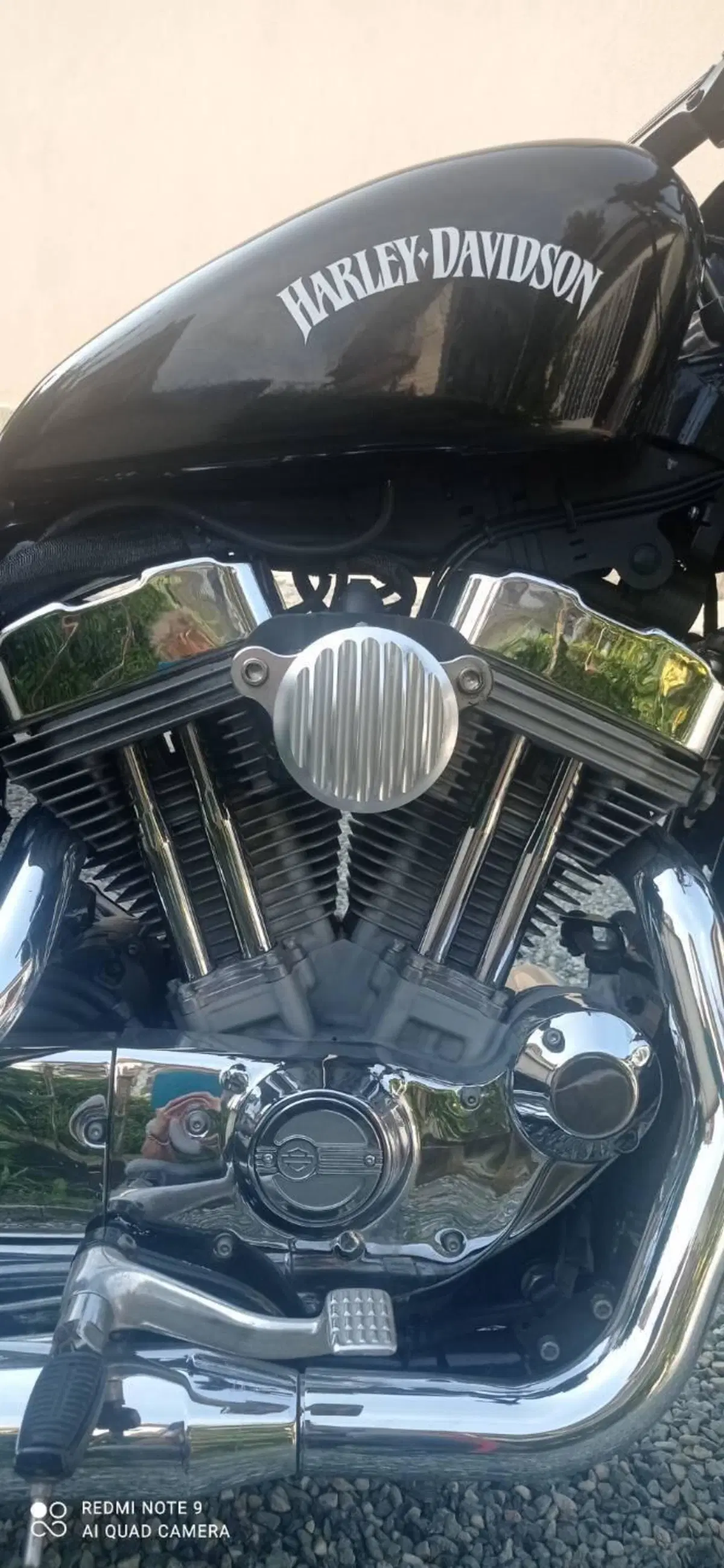 Harley-Davidson 883 Custom (2006 - 07) - XL 883C (4)