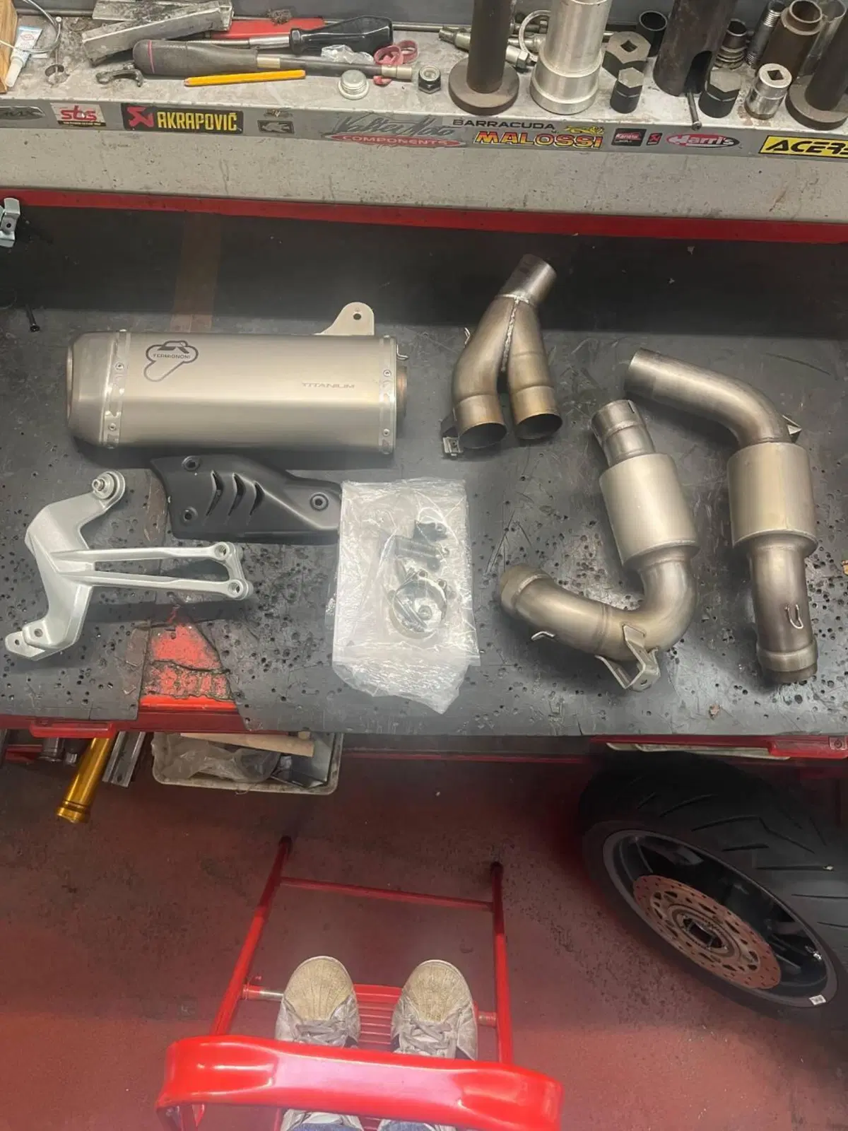 SCASCARICO COMPLETO TERMIGNONI TITANIO DUCATI MULT