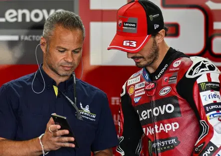 Bagnaia piuttosto pessimista: Non ho grip al posteriore, né velocità di percorrenza. Mi aspetto una domenica simile a oggi