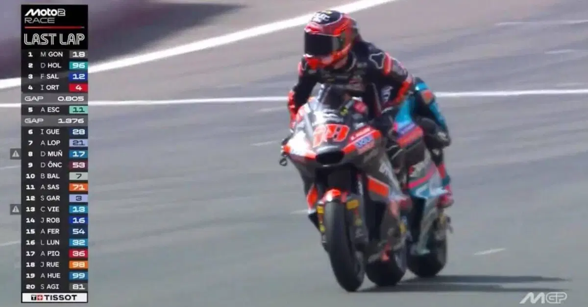MotoGP 2026. GP del Regno Unito a Silverstone. Moto2: La prima di Filip Salac, ma che errore di Manu Gonzalez. Gran peccato Tony Arbolino [CLASSIFICA e VIDEO]
