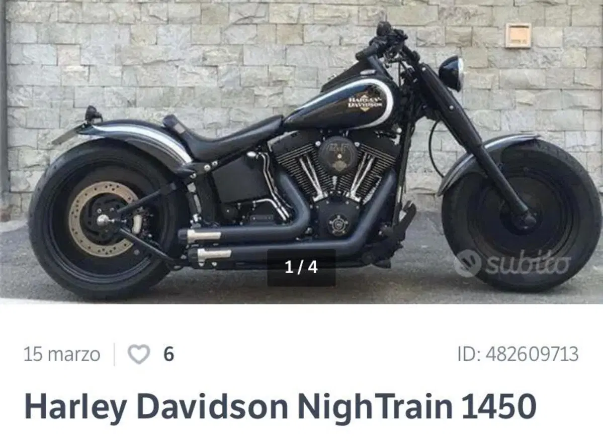 Harley-Davidson 1450 Night Train (1999 - 03) - FXSTB (10)
