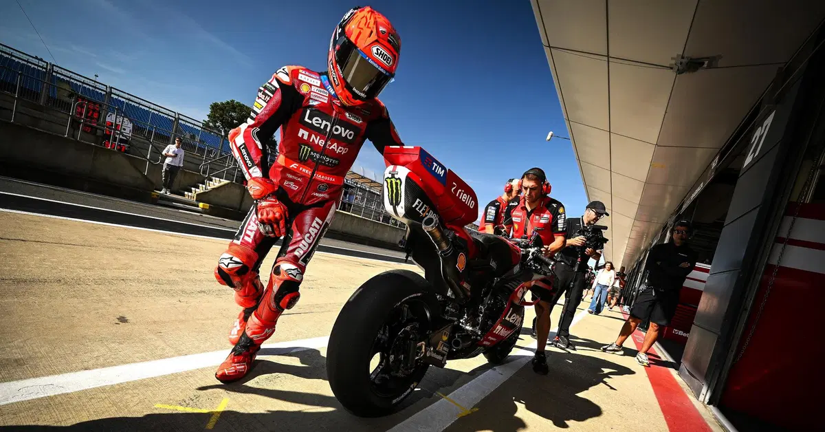 MotoGP 2026. GP del Regno Unito a Silverstone. Marc M&aacute;rquez 7&deg;: "Nessun problema con la gomma. Non sono preoccupato"