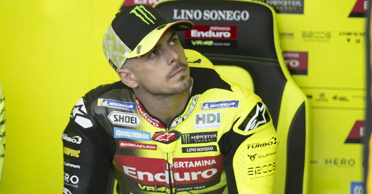 MotoGP 2026. GP del Regno Unito a Silverstone. Fabio Di Giannantonio risponde a Bagnaia: "Campanello d'allarme? Dalla seconda gara dico che Aprilia ha fatto un lavoro migliore del nostro"