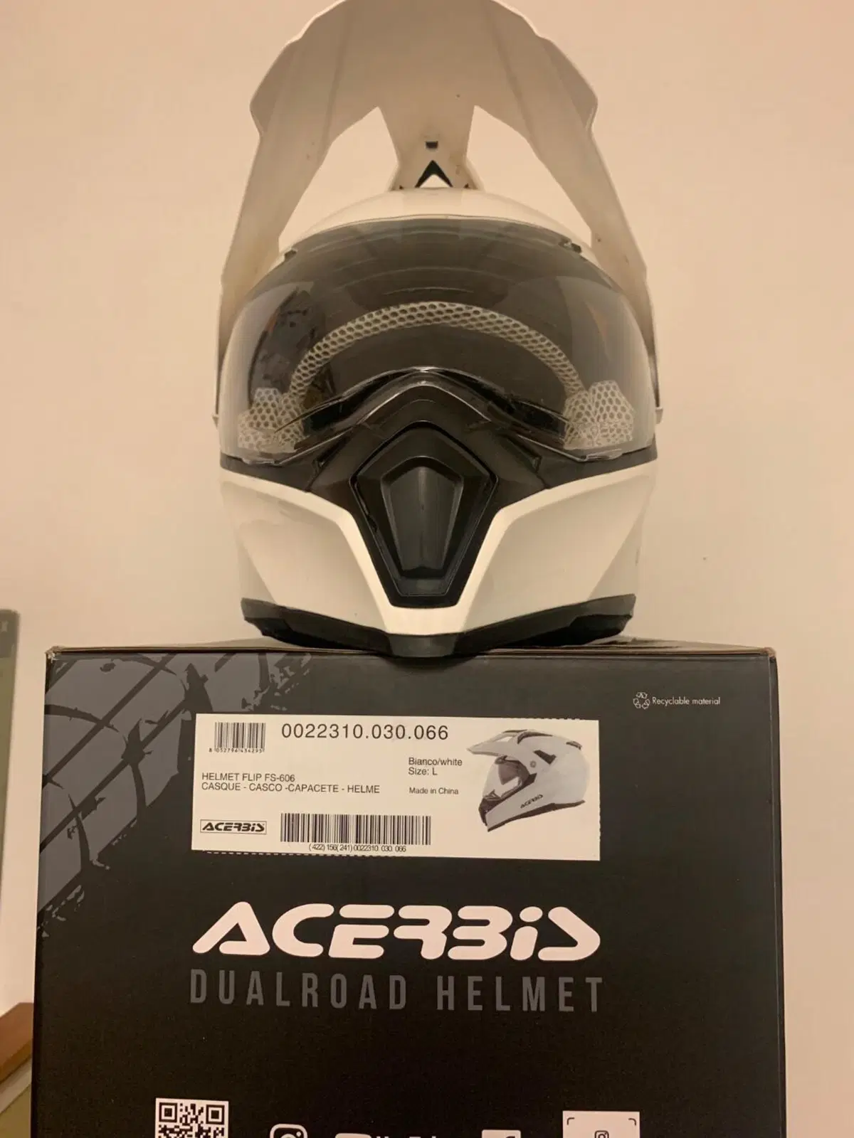 Casco Moto Acerbis Taglia L