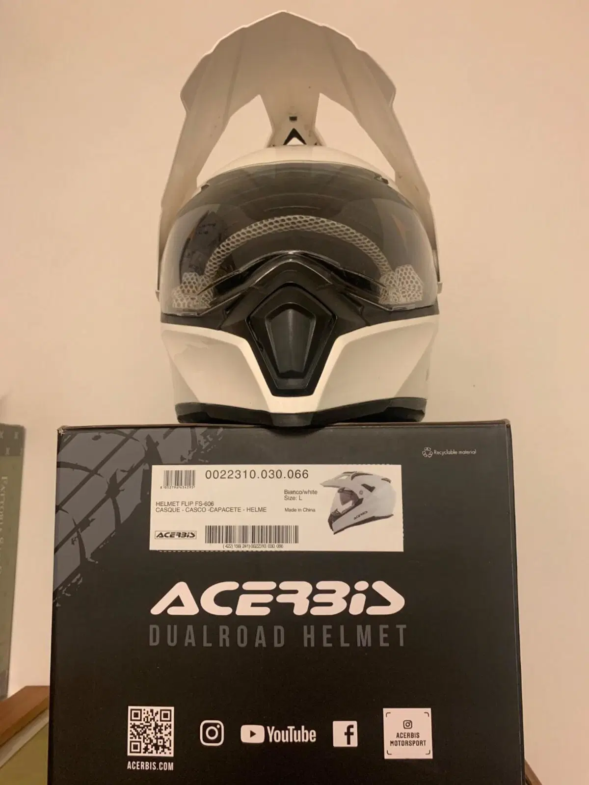 Casco Moto Acerbis Taglia L (2)