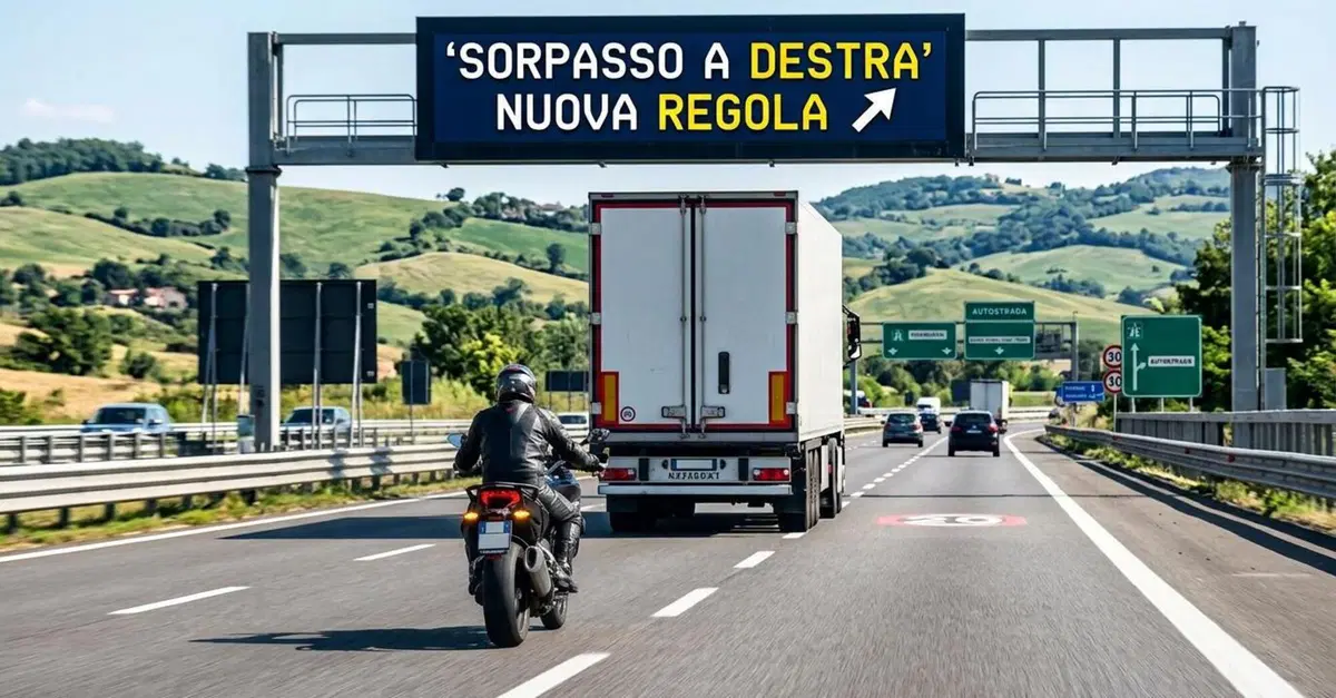 Nico Cereghini: "Sorpasso a destra in autostrada: sicuri che possa funzionare, in Italia?"