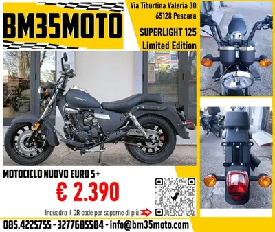 Keeway Motor Superlight 125 (2021 - 26) nuova