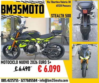Fantic Motor Stealth 500 (2025 - 26) nuova