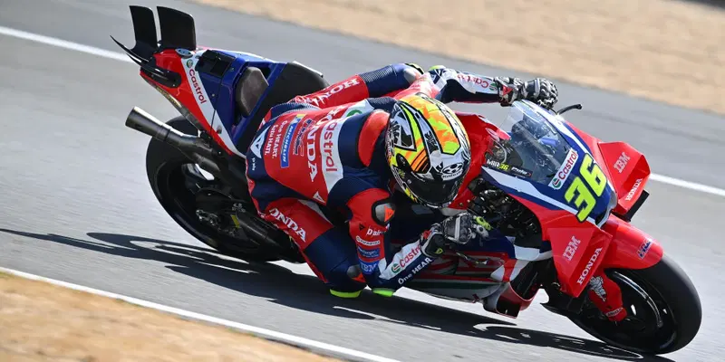 Joan Mir durante il GP di Silverstone 2026