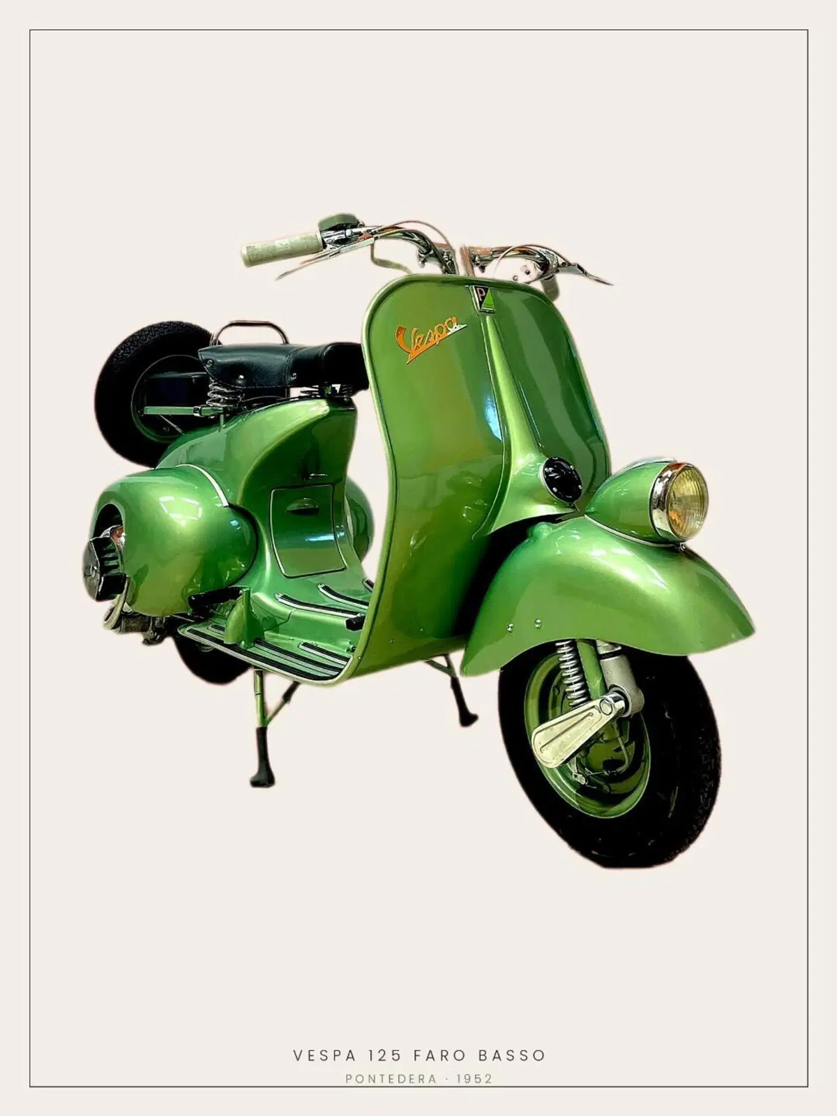 Piaggio Vespa 125 Faro Basso 1952 (3)