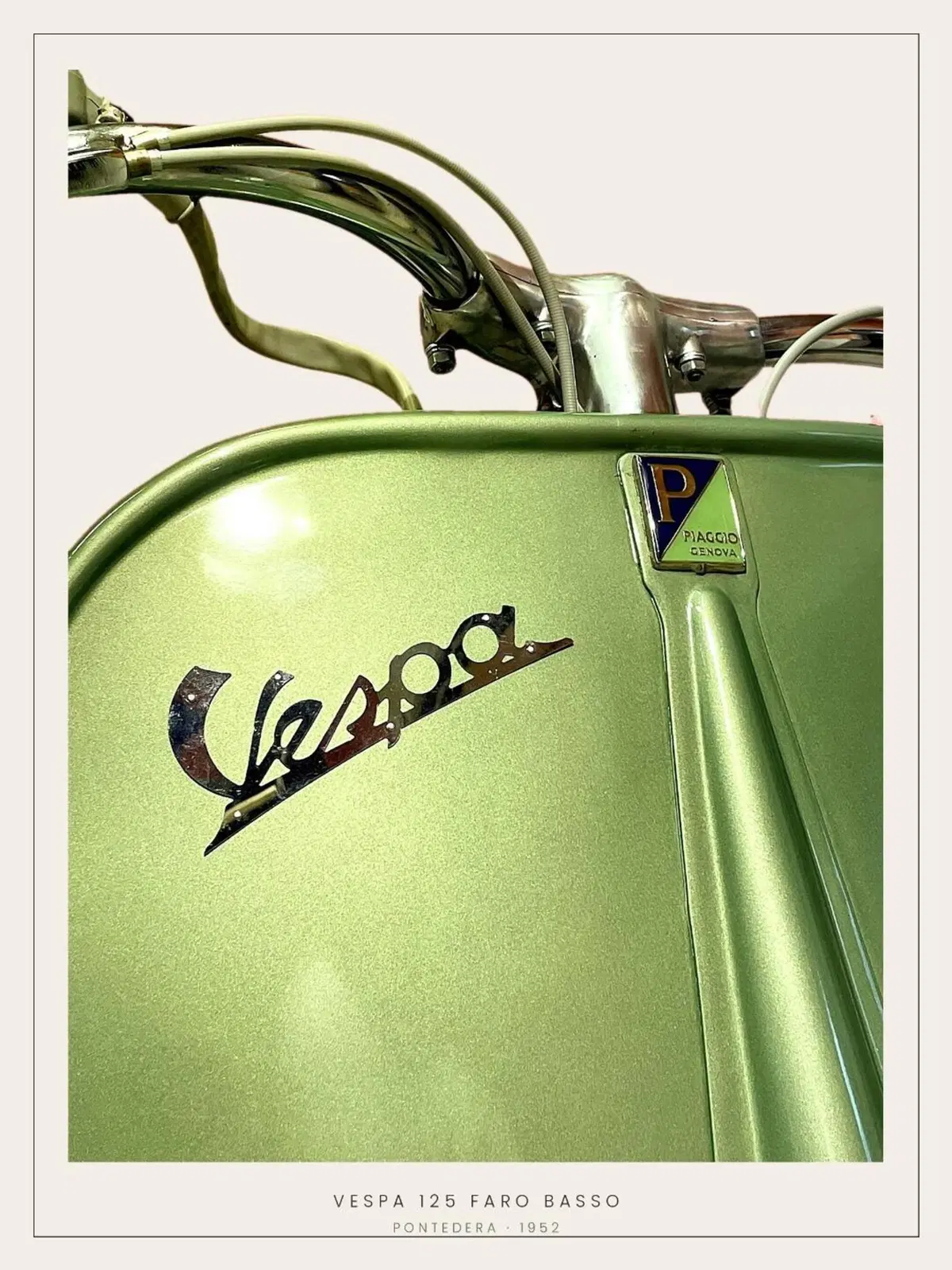 Piaggio Vespa 125 Faro Basso 1952 (6)