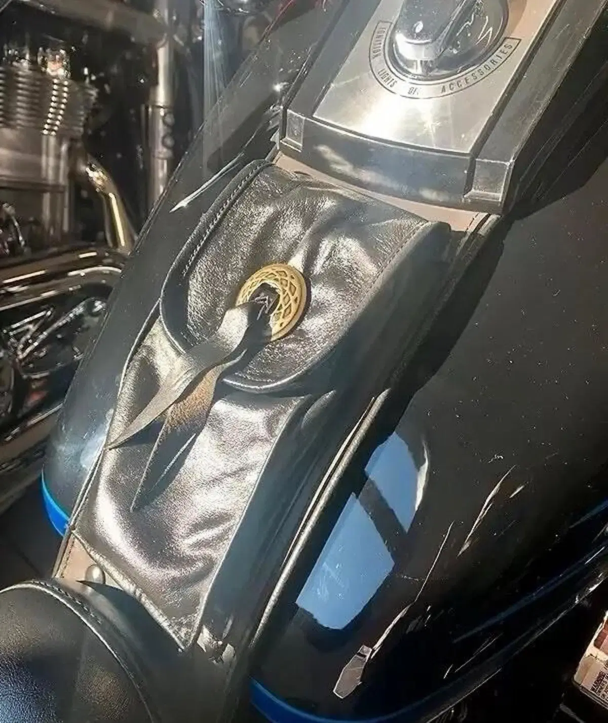 Tank Panel per Harley Davidson Altra marca