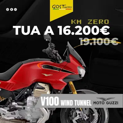 Moto Guzzi V100 Mandello Wind Tunnel (2025 - 26) nuova