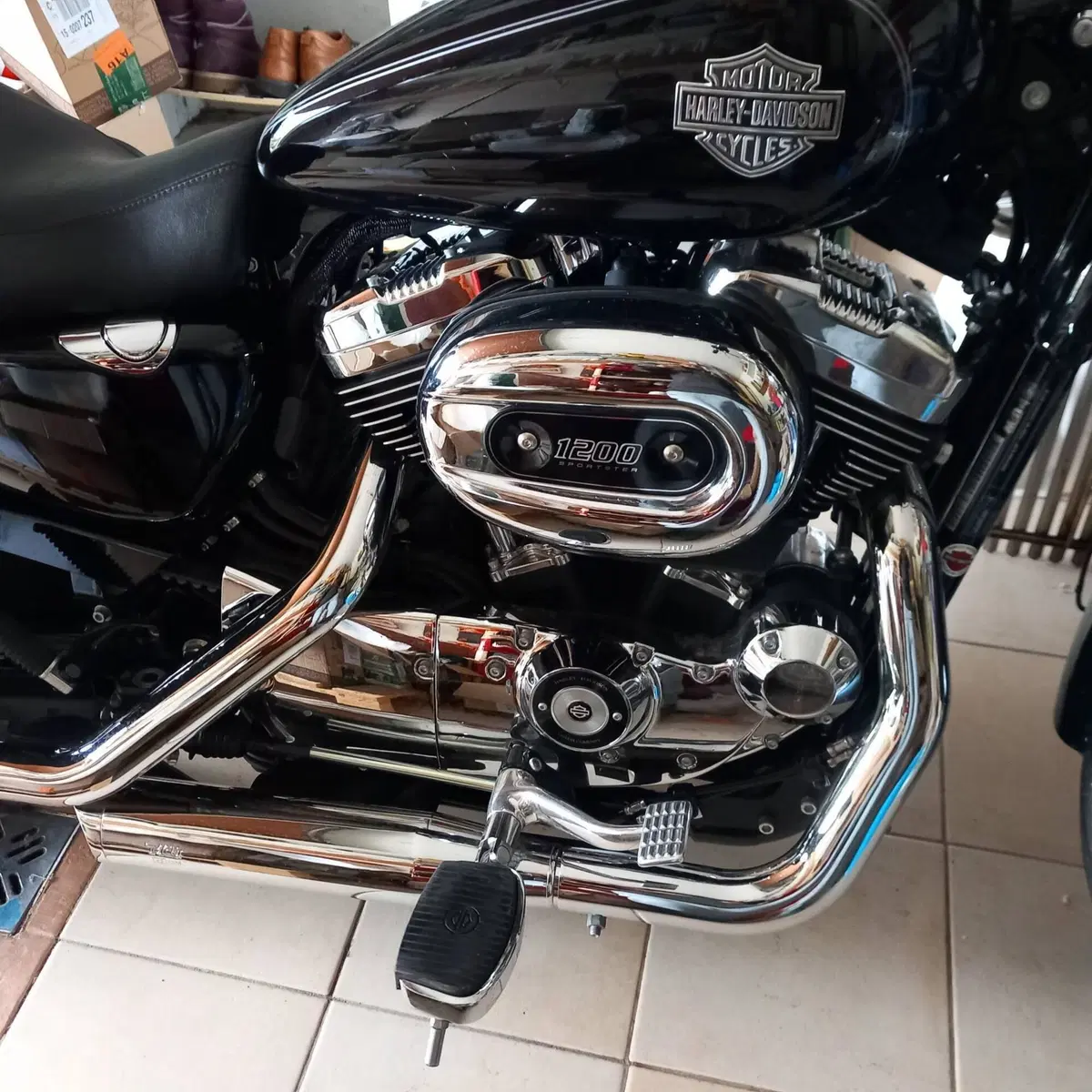 Harley-Davidson 1200 SuperLow (2014 - 16) - XL 1200T (4)