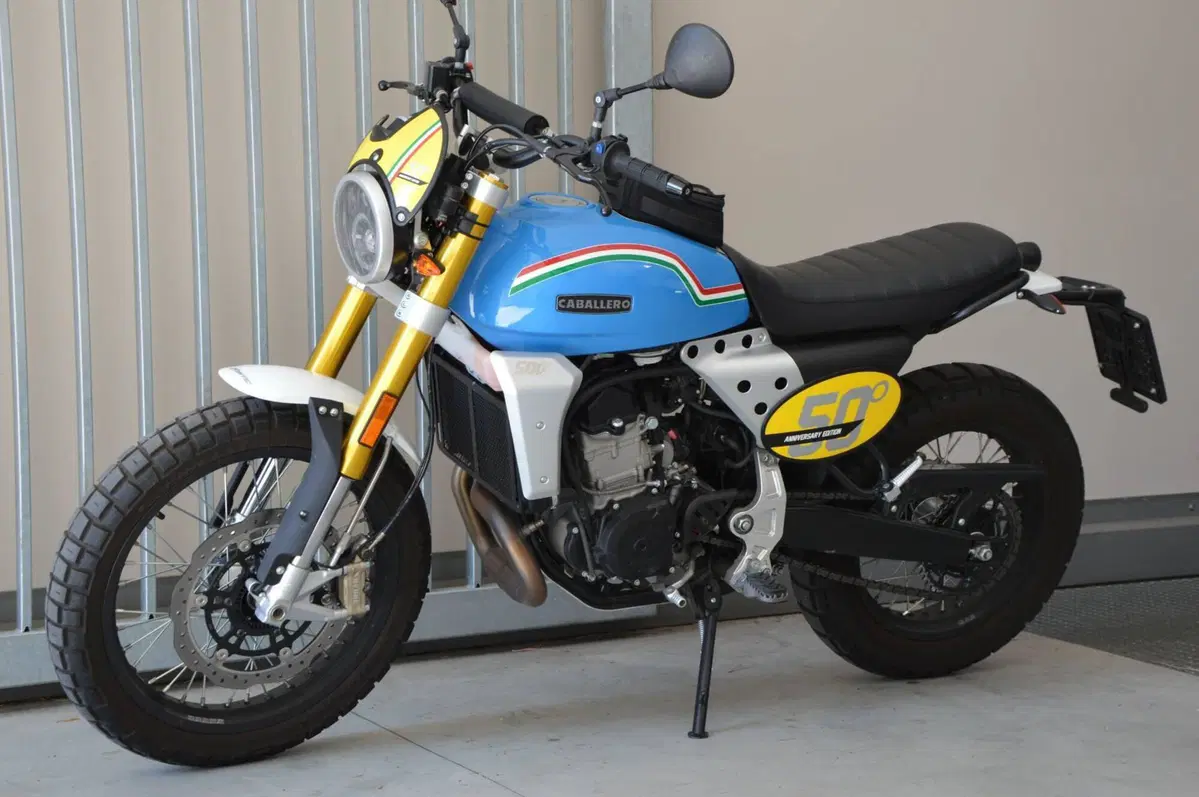 Fantic Motor Caballero 500 Scrambler Anniversary (2021 - 23) (10)