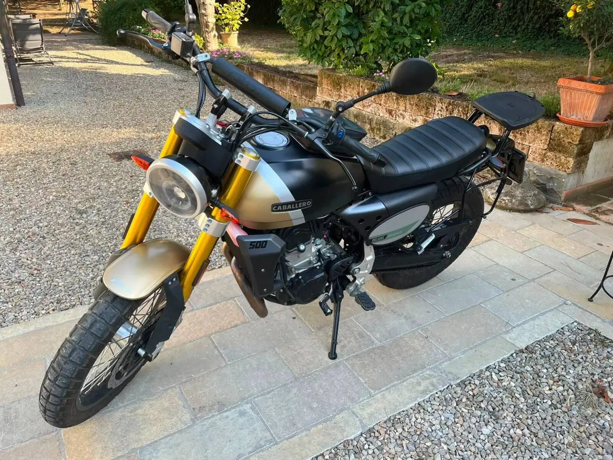 Fantic Motor Caballero 500 Scrambler Deluxe (2021 - 23) (5)