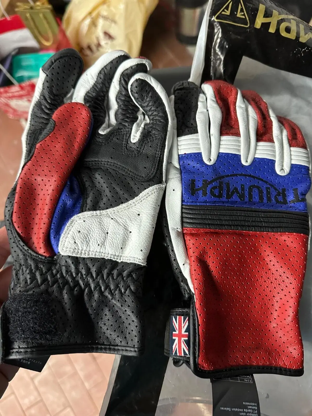 CALI RETRO GLOVE TRIUMPH GUANTI (2)
