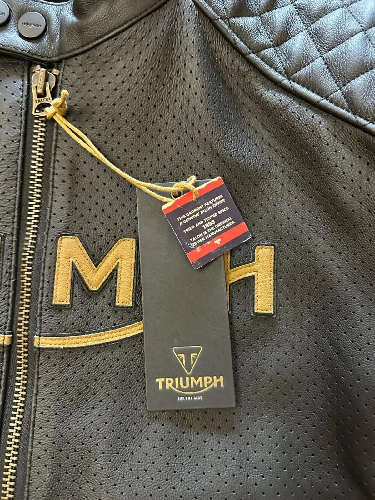 Giacca pelle Triumph BRADDAN AIR RACE LTHR JKT (4)