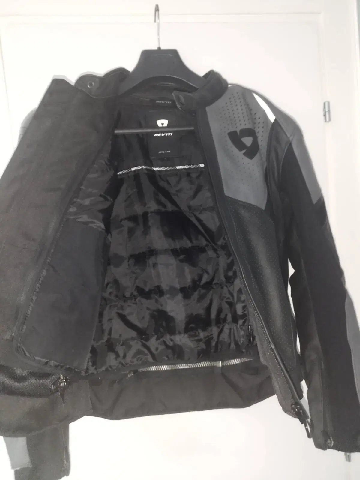 completo pelle MOTO Giacca+ Pantaloni REV'IT!TG 50 (2)
